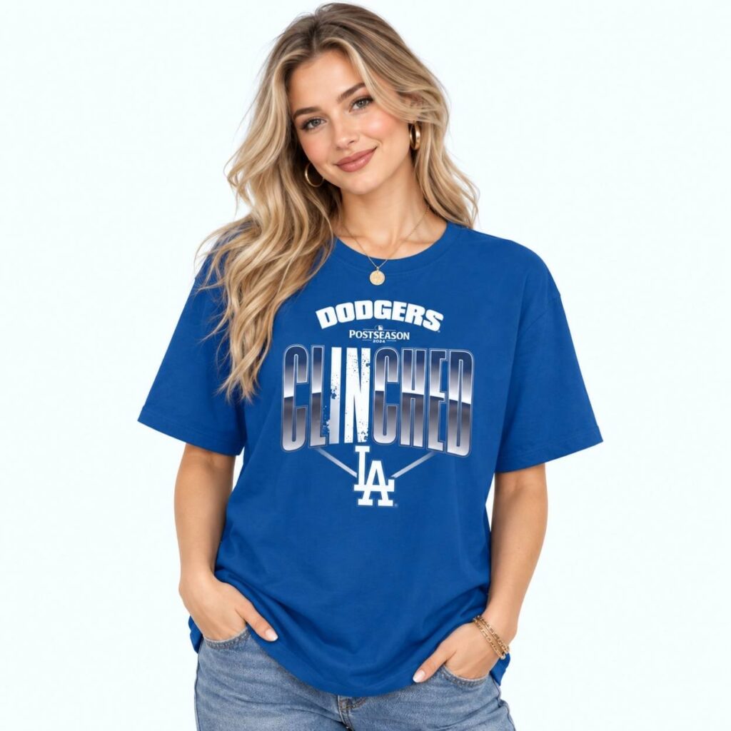 Dodgers 2026 Postseason Locker Room T Shirt 2 Dodgers 2026 Postseason Locker Room T Shirt 2
