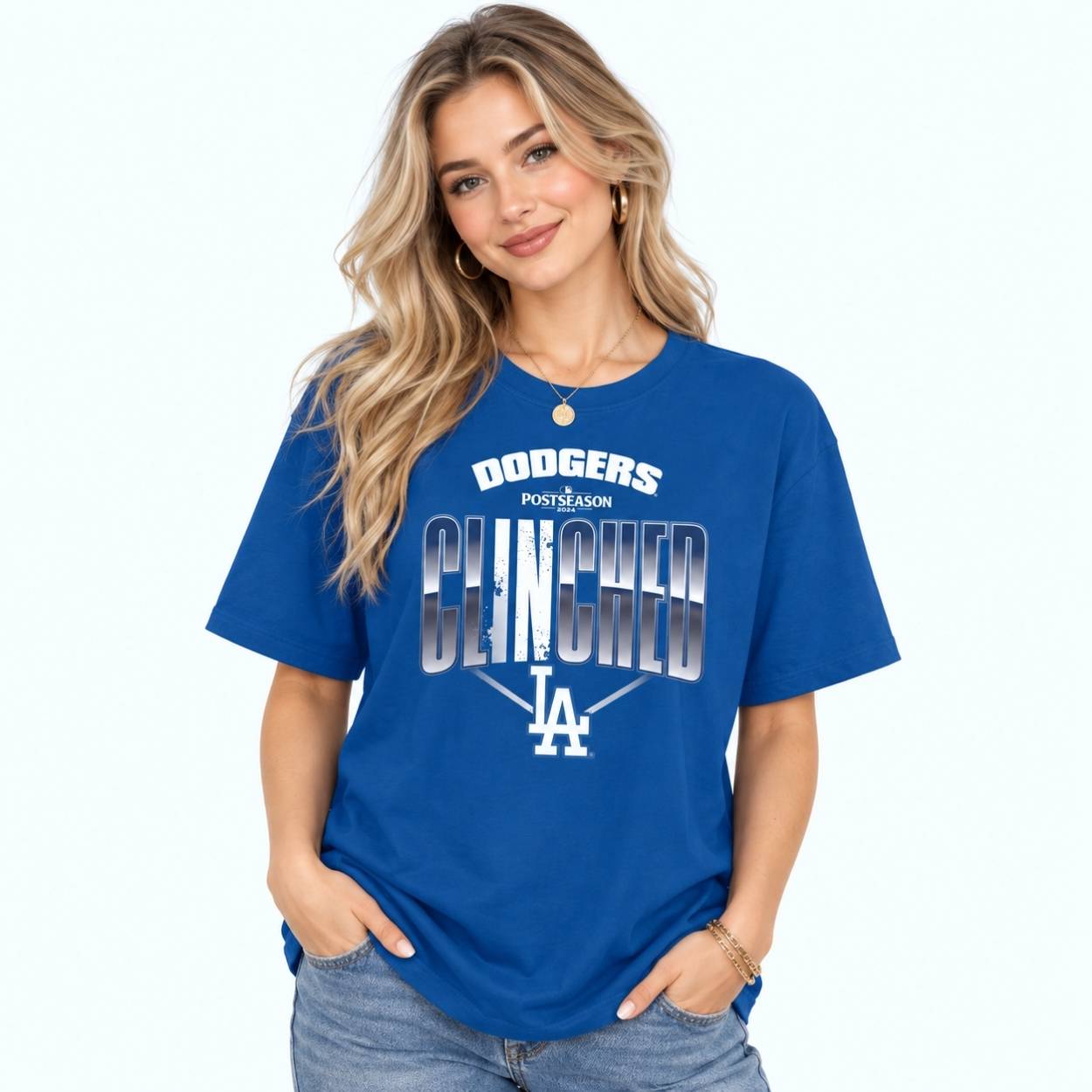 Dodgers 2026 Postseason Locker Room T-Shirt 2 Dodgers 2026 Postseason Locker Room T Shirt 2