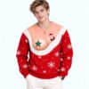Funny Santa Cleavage Christmas Ugly Sweater 6 Funny Santa Cleavage Christmas Ugly Sweater 3