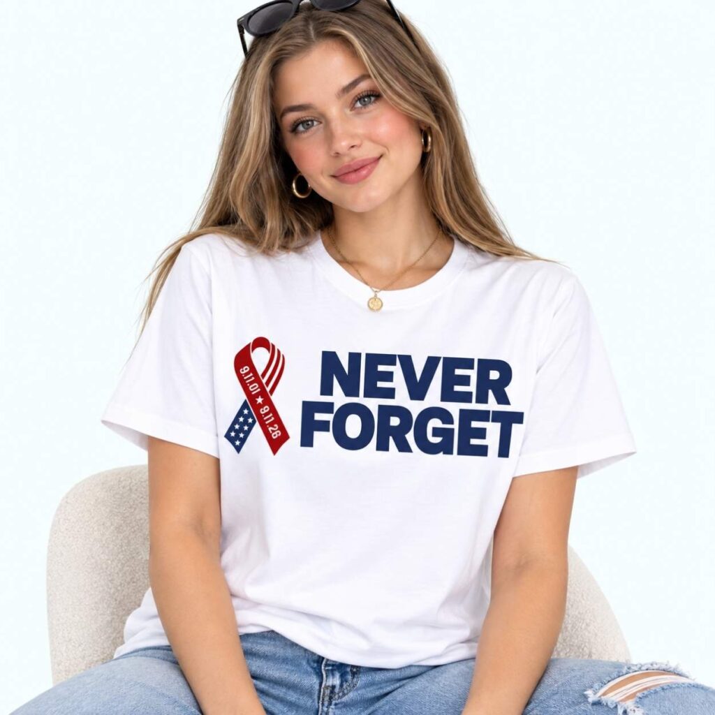 Jim Harbaugh Never Forget 911 Memorial T Shirt 2 Jim Harbaugh Never Forget 911 Memorial T Shirt 2