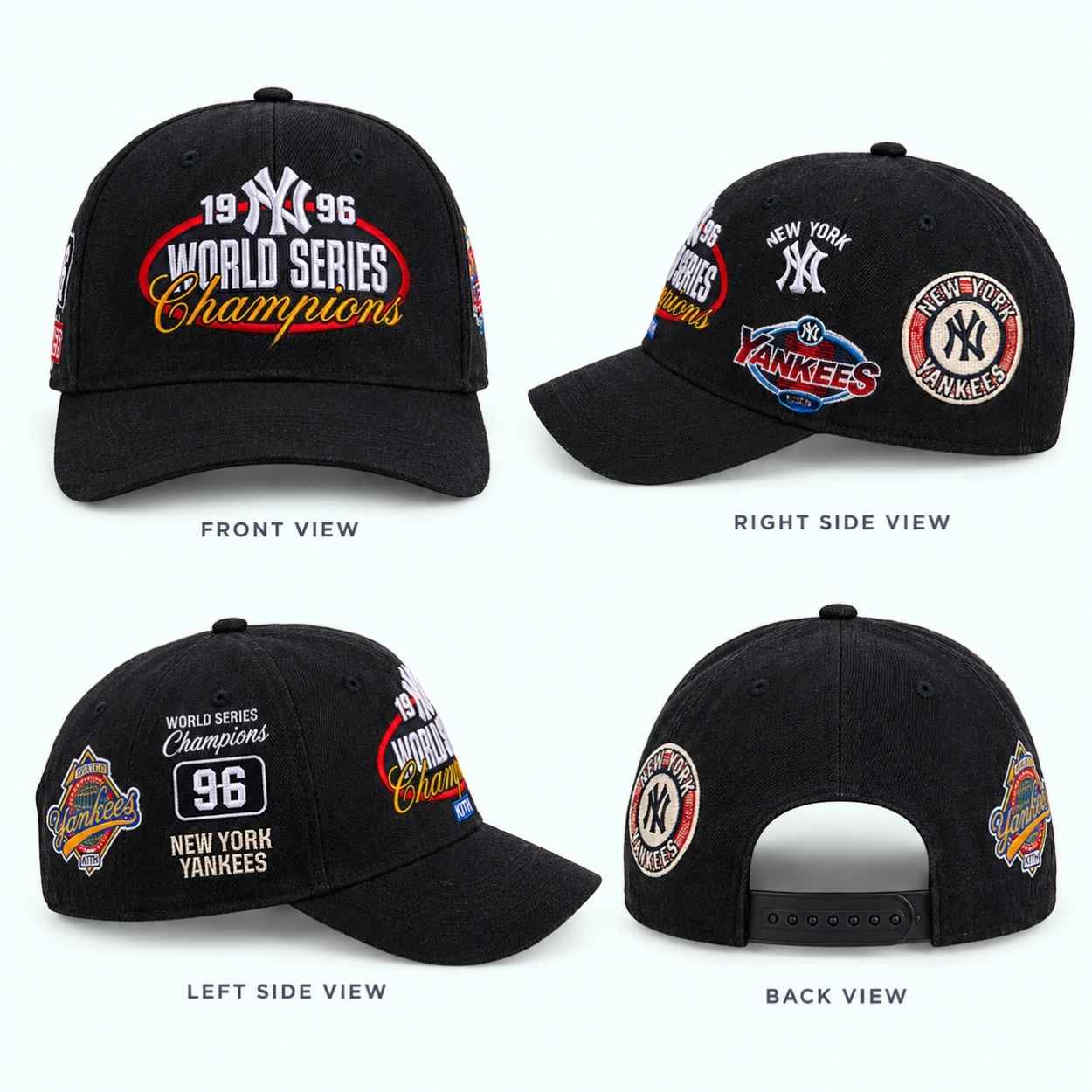 Josh Hart Yankees 1996 World Series Champions Hat 3 Josh Hart Yankees 1996 World Series Champions Hat 3