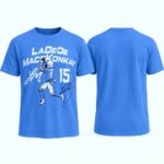 Ladd McConkey 15 Football Catch Signature Shirt