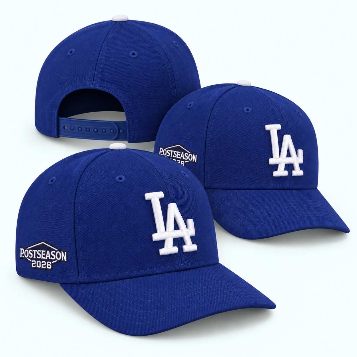 Los Angeles Dodgers 2026 Postseason Side Patch Adjustable Hat 2 Los Angeles Dodgers 2026 Postseason Side Patch Adjustable Hat 2