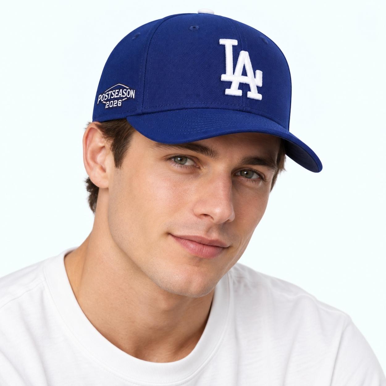 Los Angeles Dodgers 2026 Postseason Side Patch Adjustable Hat 3 Los Angeles Dodgers 2026 Postseason Side Patch Adjustable Hat 3