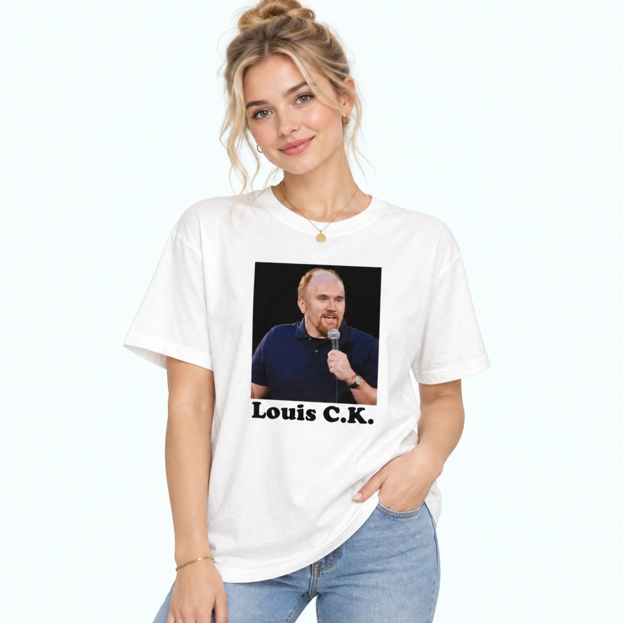 Louis CK Portrait Shirt 2 Louis CK Portrait Shirt 2