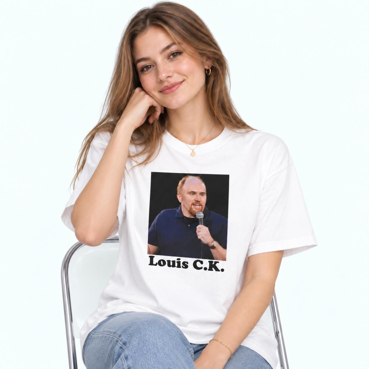 Louis CK Portrait Shirt 4 Louis CK Portrait Shirt 3