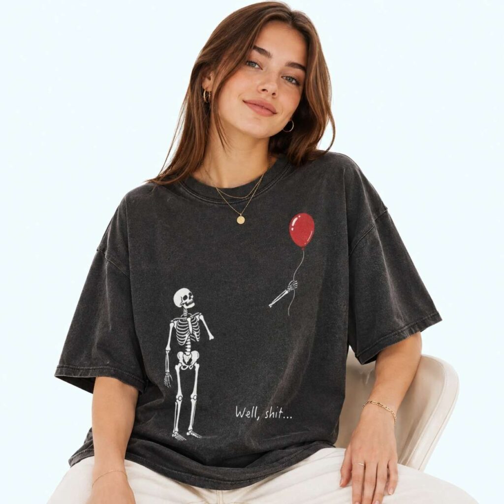Skeleton Lost Balloon Shirt 2