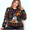 Spooky Season For A Brighter World Halloween Autism Awareness Sweater 5 Spooky Season For A Brighter World Halloween Autism Awareness Sweater 2