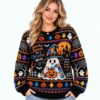 Spooky Season For A Brighter World Halloween Autism Awareness Sweater 6 Spooky Season For A Brighter World Halloween Autism Awareness Sweater 4