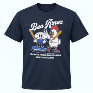 Ben Rice’s Famous Arroz Con Pollo New York Baseball Shirt 1