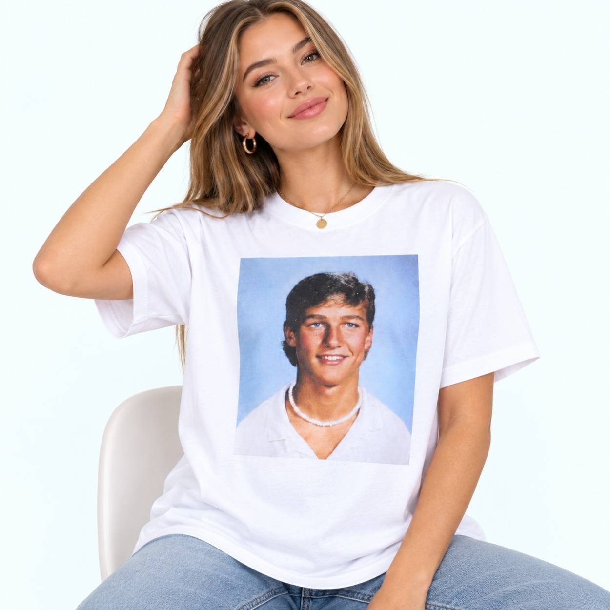 Woody Harrelson High School Photo Shirt 2 Woody Harrelson High School Photo Shirt 2