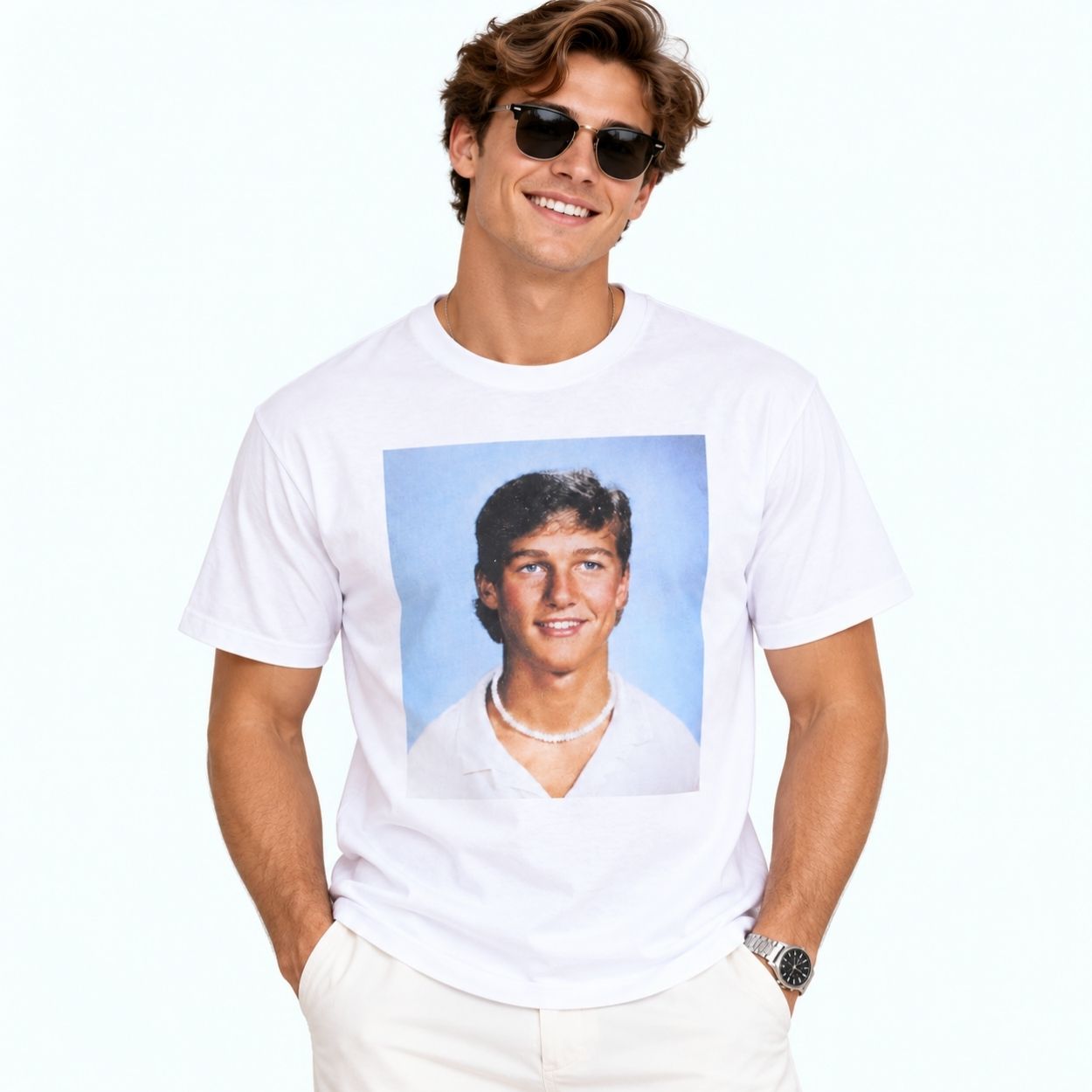 Woody Harrelson High School Photo Shirt 4 Woody Harrelson High School Photo Shirt 3