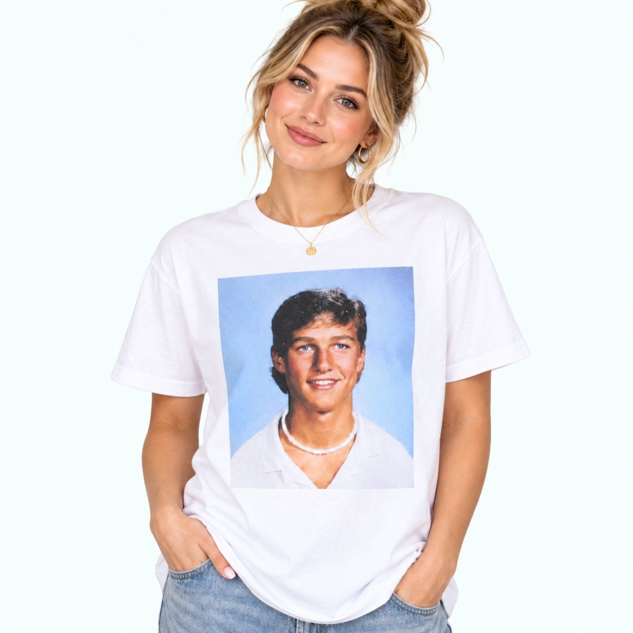 Woody Harrelson High School Photo Shirt 3 Woody Harrelson High School Photo Shirt 4