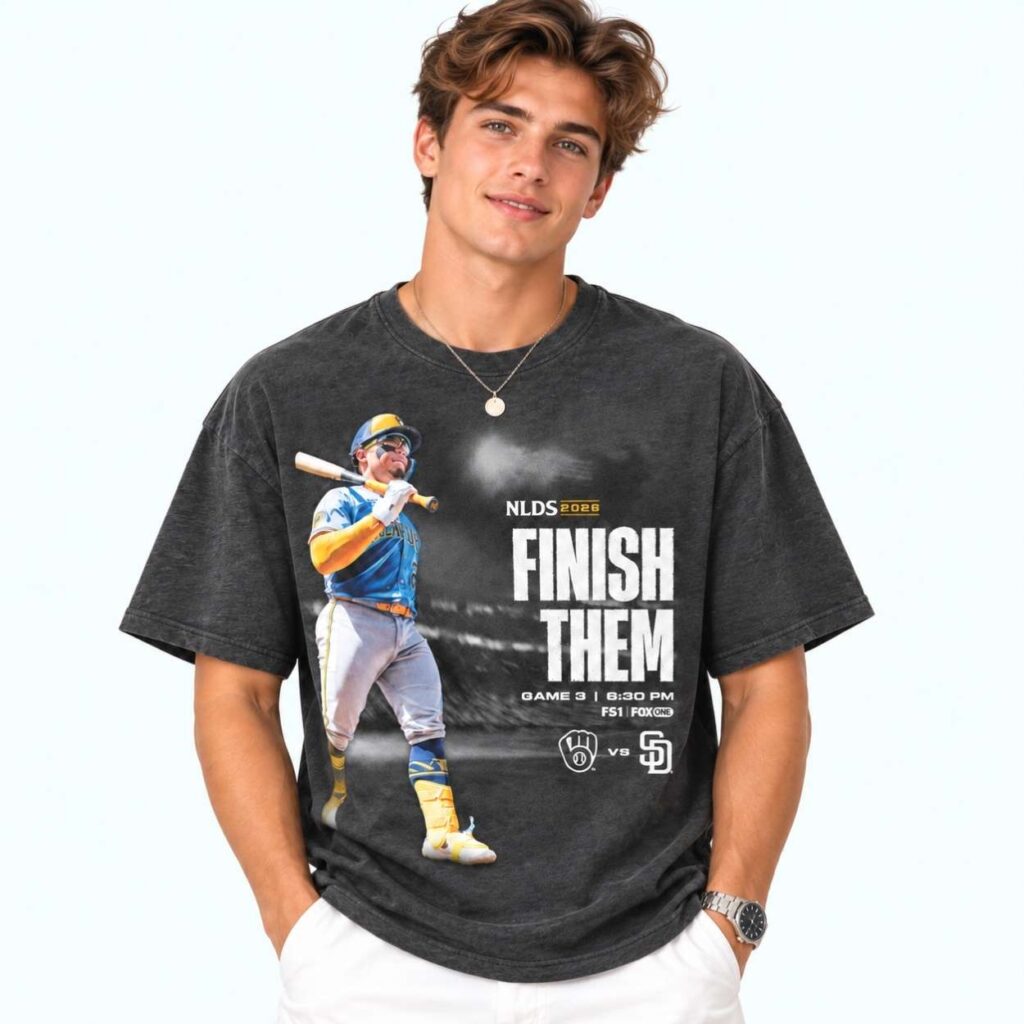 2026 Brewers Finish Them NLDS Shirt 3