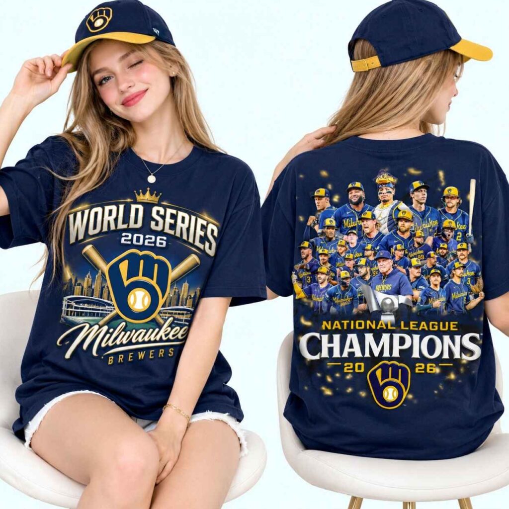 2026 Brewers National League Champions World Series Shirt 3
