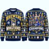 2026 Brewers World Series Champions Ugly Sweater 1
