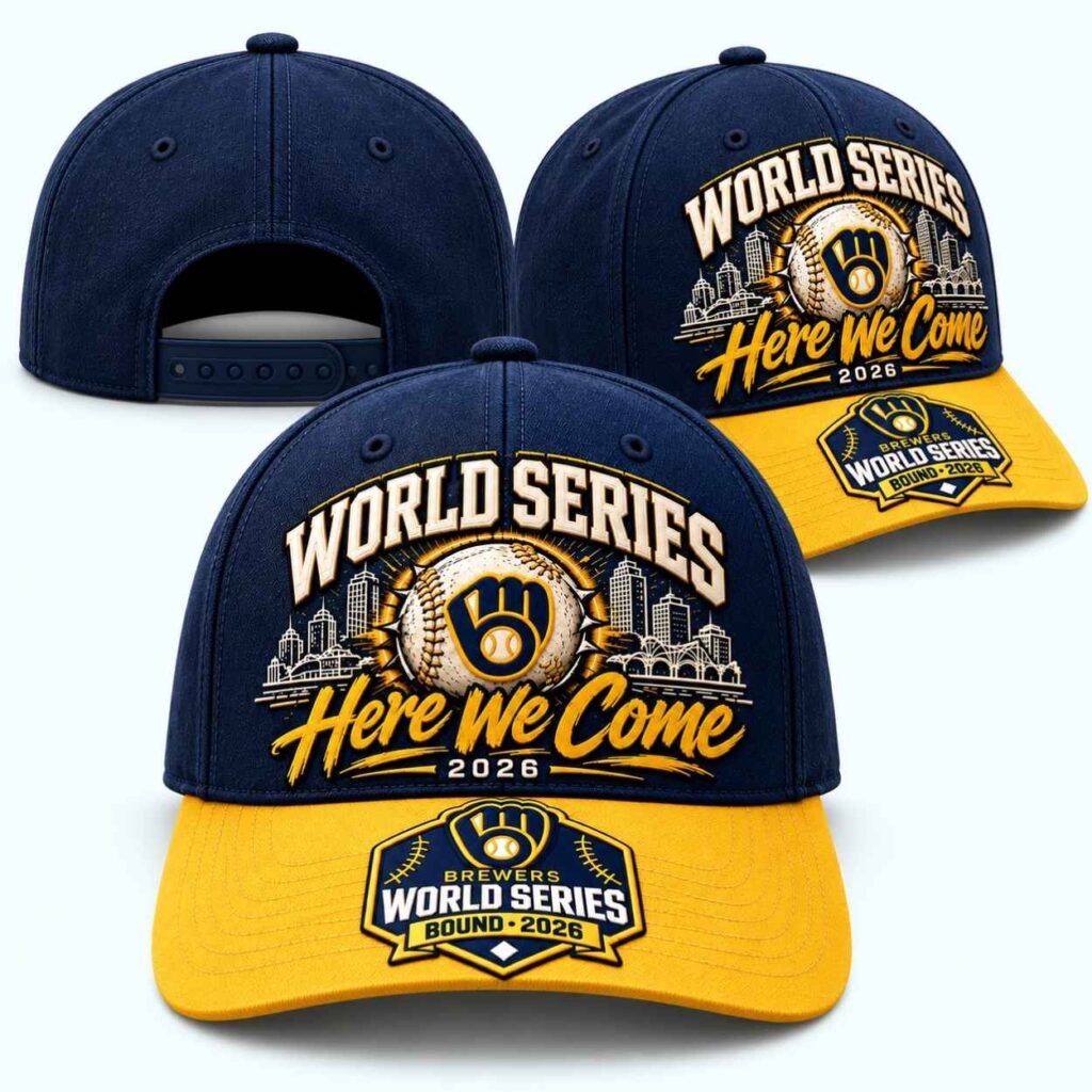 2026 Brewers World Series Here We Come Hat 2