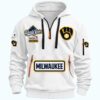 2026 Brewers World Series Quarter Zip Hoodie 1
