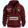 2026 Brewers World Series Quarter Zip Hoodie 4