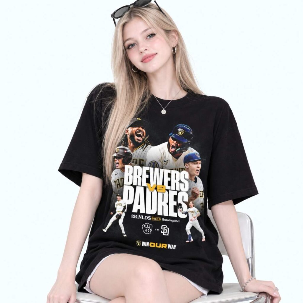 2026 Brewers vs Padres NLDS Shirt 3
