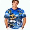 2026 Brewers vs Rays World Series Fishing Showdown Shirt 2
