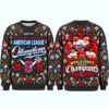 2026 Cleveland Guardians American League Champions World Series Ugly Sweater 1