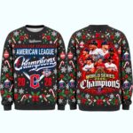2026 Cleveland Guardians American League Champions World Series Ugly Sweater