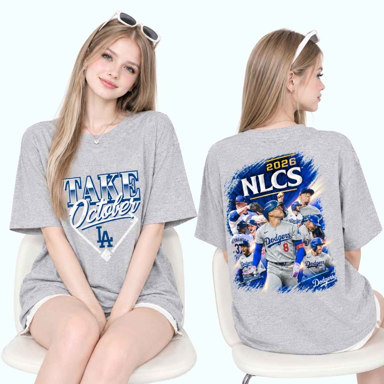 2026 Dodgers NLCS Take October Shirt 3 2026 Dodgers NLCS Take October Shirt 3