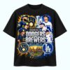 2026 Dodgers vs Brewers NLCS Matchup Shirt 1