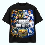 2026 Dodgers vs Brewers NLCS Matchup Shirt