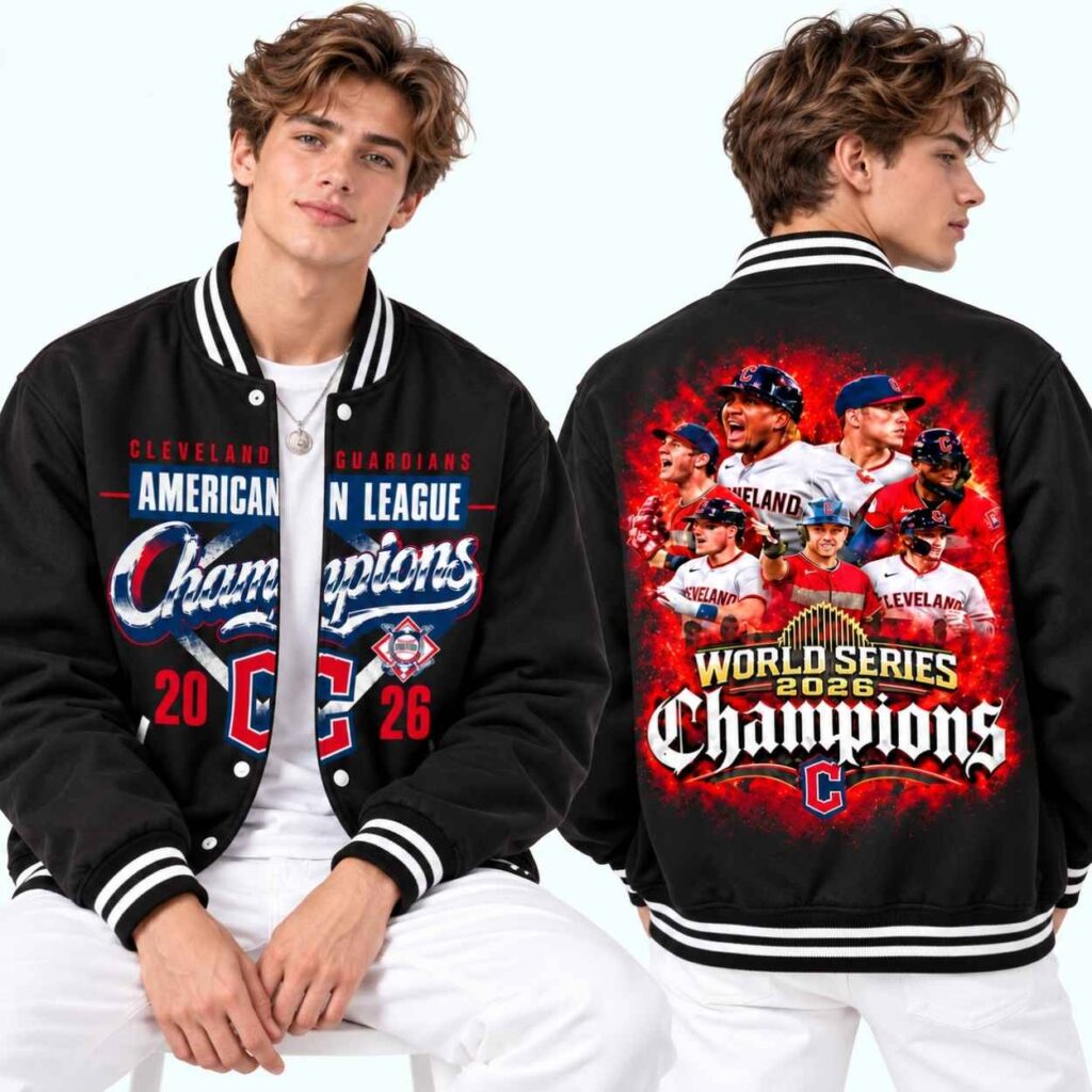 2026 Guardians American League Champions World Series Baseball Jacket 3