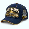 2026 Milwaukee Brewers First World Series Champions Hat 2