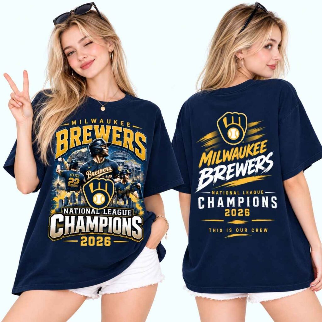 2026 Milwaukee Brewers National League Champions Shirt 2