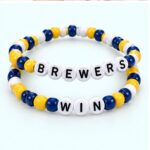 2026 Milwaukee Brewers WIN Beaded Bracelet Set