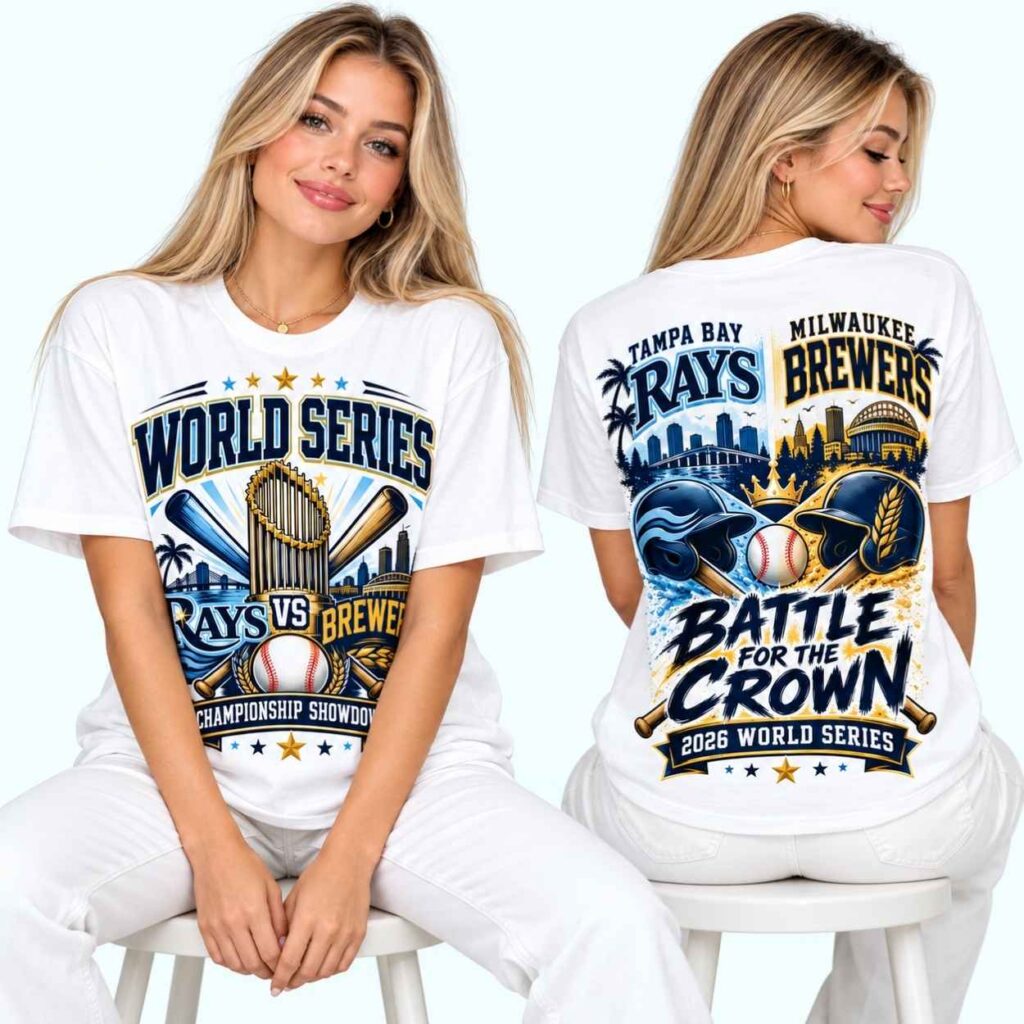 2026 Rays vs Brewers World Series Championship Showdown Shirt 3