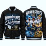 2026 Rays vs Brewers World Series Matchup Baseball Jacket