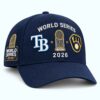 2026 Rays vs Brewers World Series Matchup Hat 9 2026 Rays vs Brewers World Series Matchup Hat 1