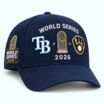 2026 Rays vs Brewers World Series Matchup Hat