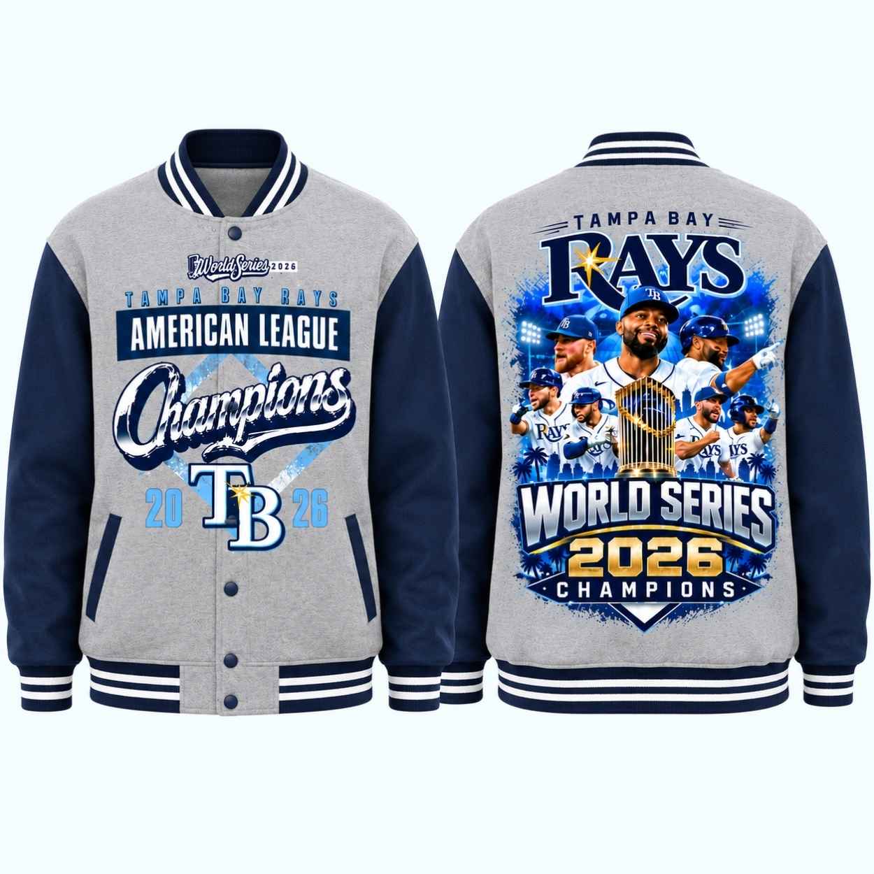 2026 Tampa Bay Rays American League Champions World Series Jacket 1 2026 Tampa Bay Rays American League Champions World Series Jacket 1