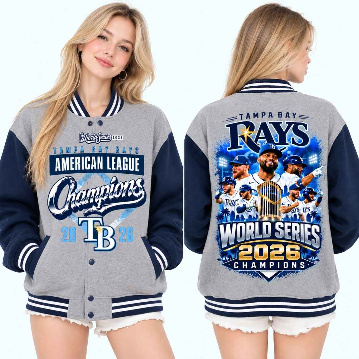 2026 Tampa Bay Rays American League Champions World Series Jacket 2 2026 Tampa Bay Rays American League Champions World Series Jacket 2