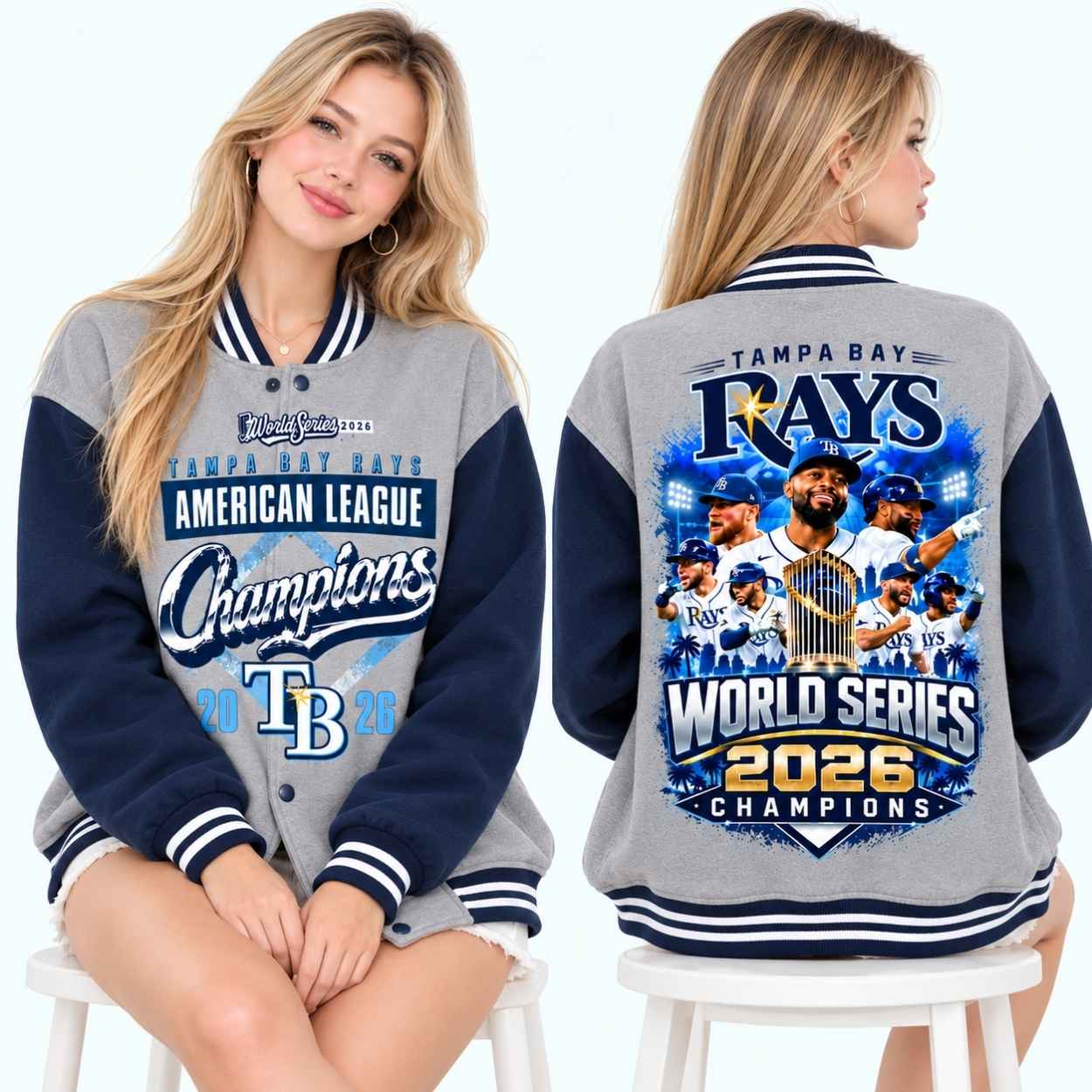 2026 Tampa Bay Rays American League Champions World Series Jacket 3 2026 Tampa Bay Rays American League Champions World Series Jacket 3