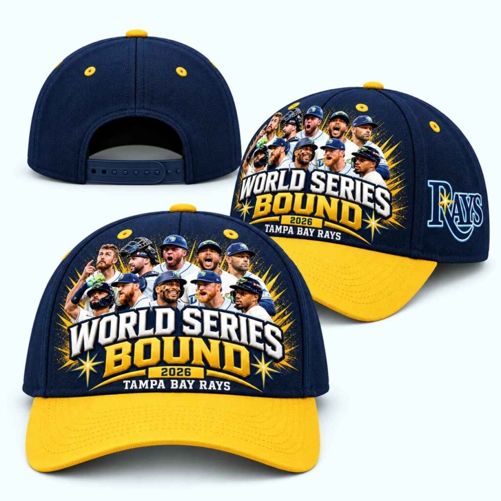 2026 Tampa Bay Rays World Series Bound Players Hat 2