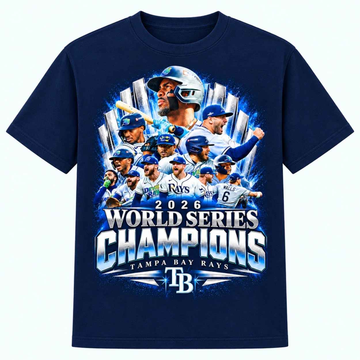 2026 Tampa Bay Rays World Series Champions Players Shirt 1 2026 Tampa Bay Rays World Series Champions Players Shirt 1