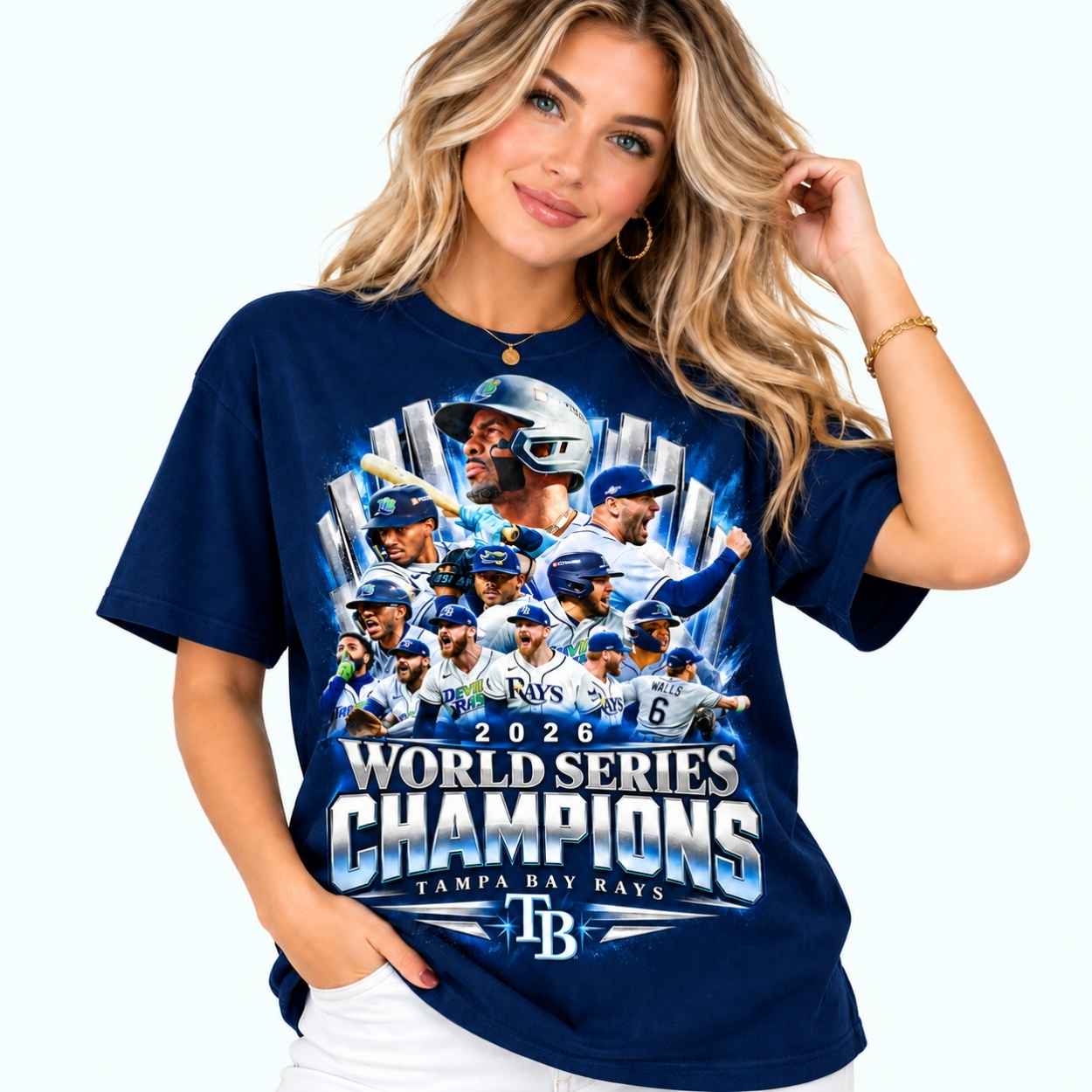 2026 Tampa Bay Rays World Series Champions Players Shirt 4 2026 Tampa Bay Rays World Series Champions Players Shirt 4