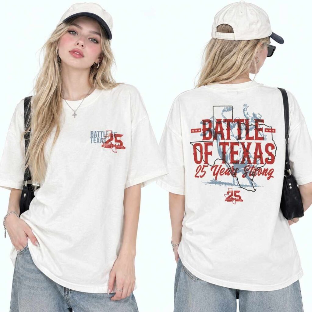 2026 Texans Battle Of Texas 25 Years Strong 25th Anniversary Shirt 4 2026 Texans Battle Of Texas 25 Years Strong 25th Anniversary Shirt 4