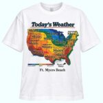 Alexander Skarsgard Today’s Weather Ft. Myers Beach Shirt