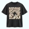 Black Sheep Flipping Off T shirt 1