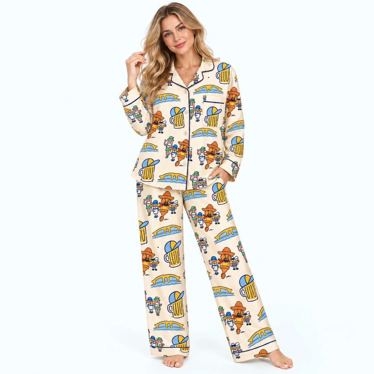 Brewers 2026 World Series Celebration Pajama Set 3 Brewers 2026 World Series Celebration Pajama Set 3