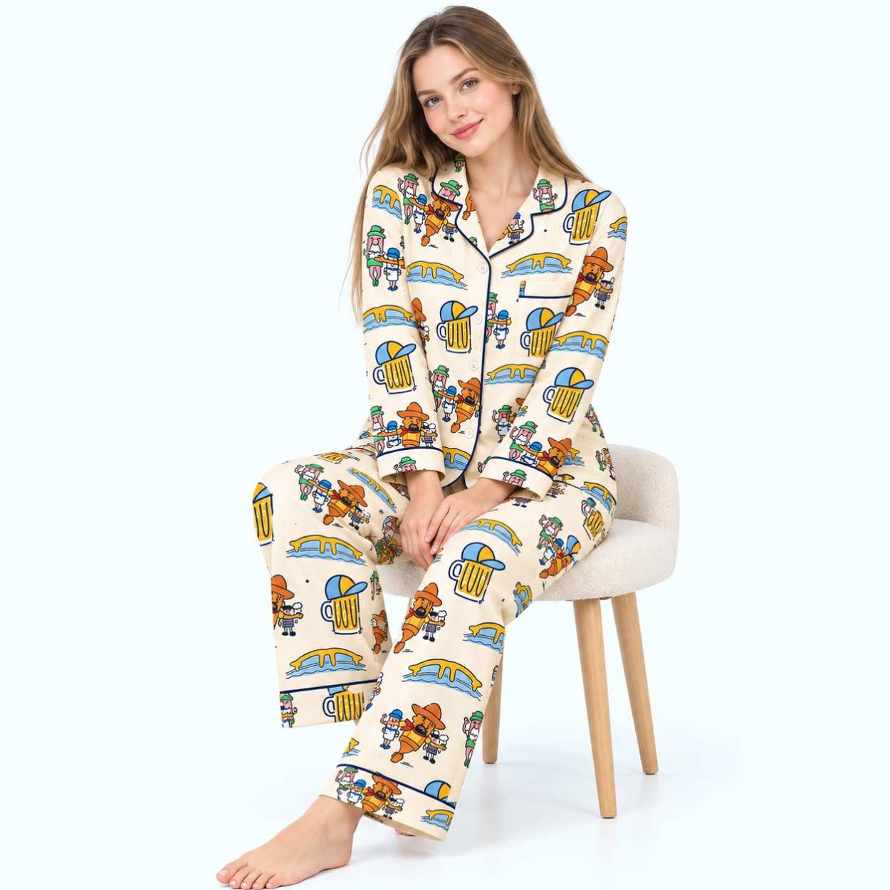 Brewers 2026 World Series Celebration Pajama Set 4 Brewers 2026 World Series Celebration Pajama Set 4