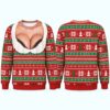 Busty Funny 3D Ugly Christmas Sweater 8 Busty Funny 3D Ugly Christmas Sweater 1